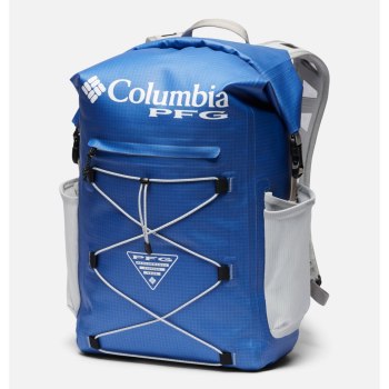 Columbia Rugzak Heren, PFG Force XII 35L Rolltop Blauw Grijs, 67LKPSCJI